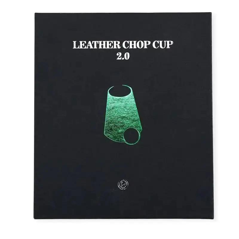 Leather Chop Cup by TCC (Deep Forest Green) by Difatta