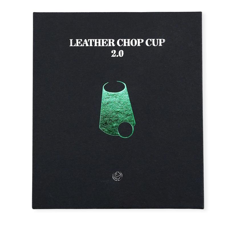 Leather Chop Cup by TCC (Deep Forest Green)