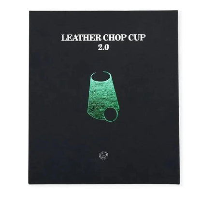 Leather Chop Cup by TCC (Deep Forest Green) by Difatta