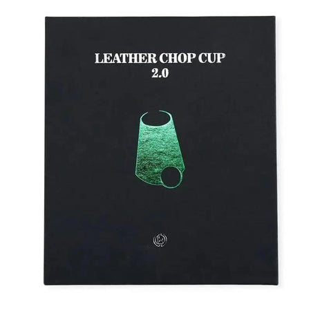 Leather Chop Cup by TCC (Deep Forest Green) by Difatta