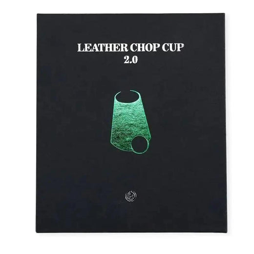 Leather Chop Cup by TCC (Deep Forest Green) by Difatta