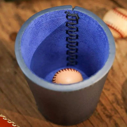 Leather Chop Cup by TCC (Surf Blue) by Difatta
