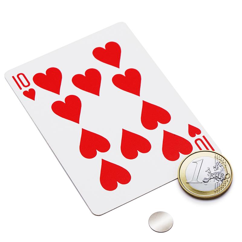 Card Magnets - 10 x 0.5 mm - 10 pcs per box
