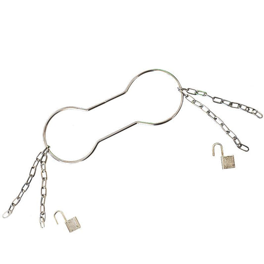 Houdini Handcuffs - New Style - With padlocks