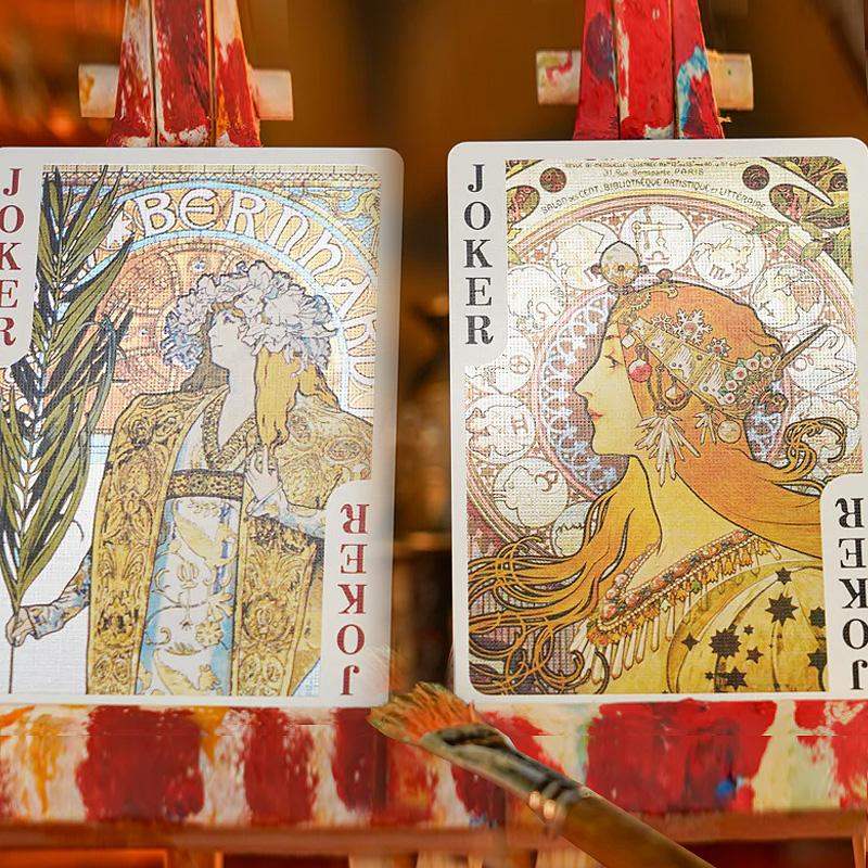 Mucha Playing Cards by 52 MUSÉE - Special Edition by Difatta