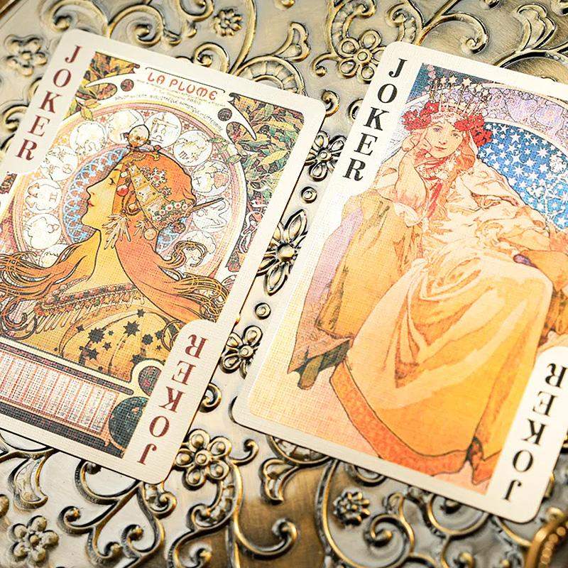 Mucha Playing Cards by 52 MUSÉE - Standard edition by Difatta