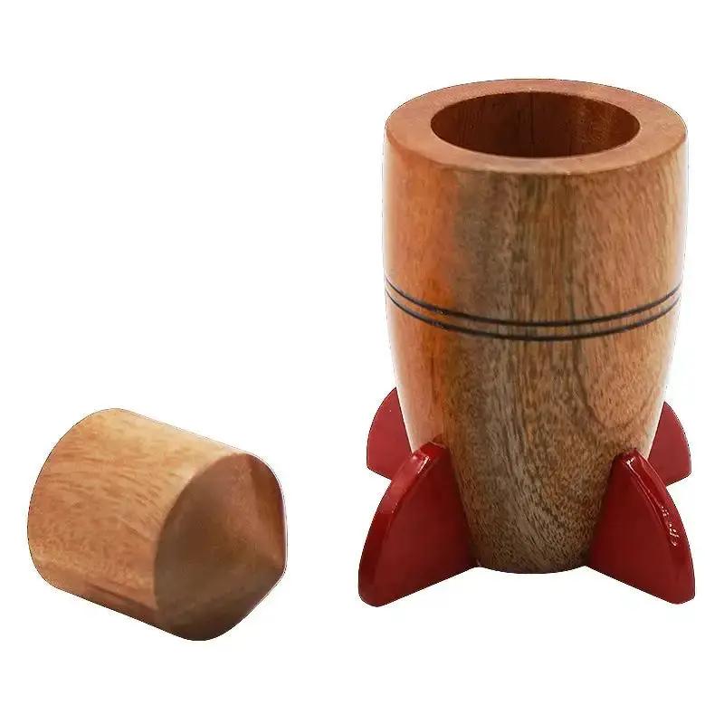 Puzzle Rocket - Legno by Difatta