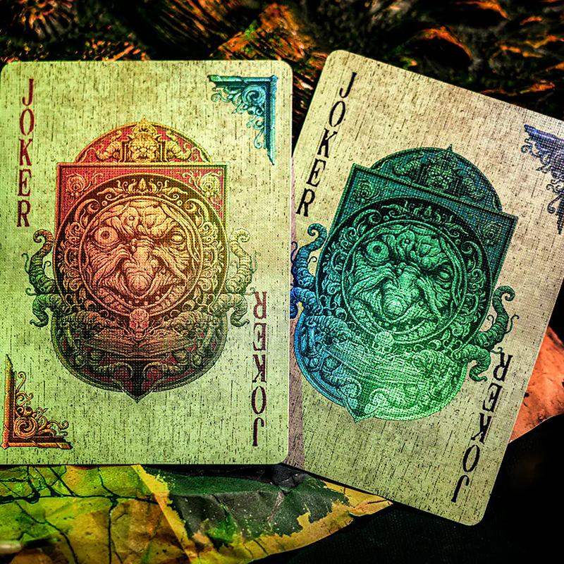 Reflections on the Wall Luxury Edition Playing Cards by TCC & Keyhole by Difatta