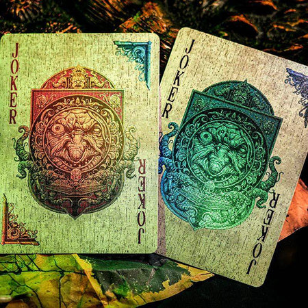 Reflections on the Wall Luxury Edition Playing Cards by TCC & Keyhole by Difatta