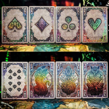 Reflections on the Wall Luxury Edition Playing Cards by TCC & Keyhole by Difatta