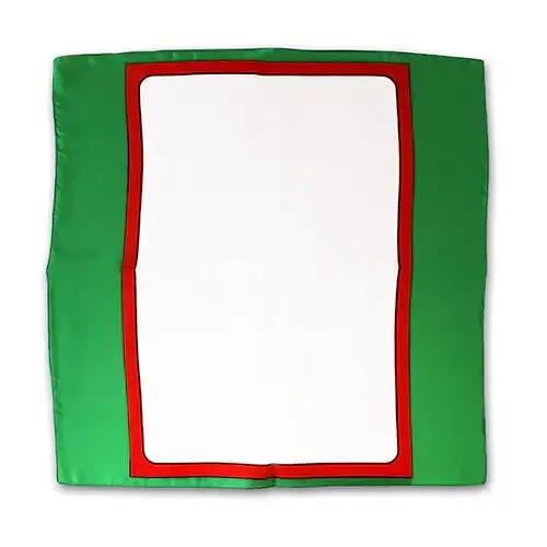 Sitta Card Silk - Green - 45 cm (18 ) - Blank card by Difatta