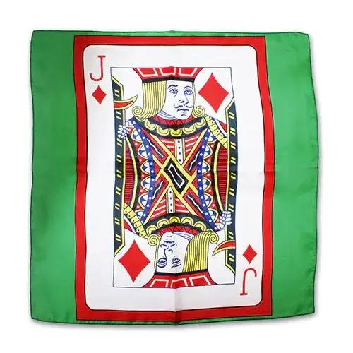 Sitta Card Silk - Green - 45 cm (18 ) - Jack of Diamonds by Difatta