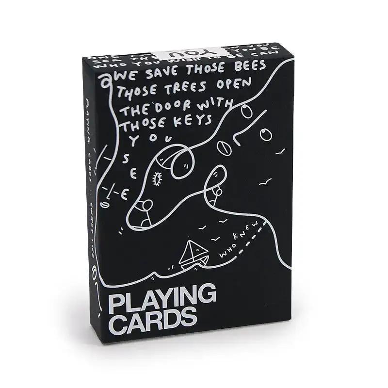 Shantell Martin Playing Cards - Black by Difatta
