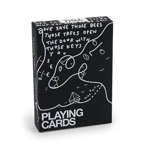 Shantell Martin Playing Cards - Black