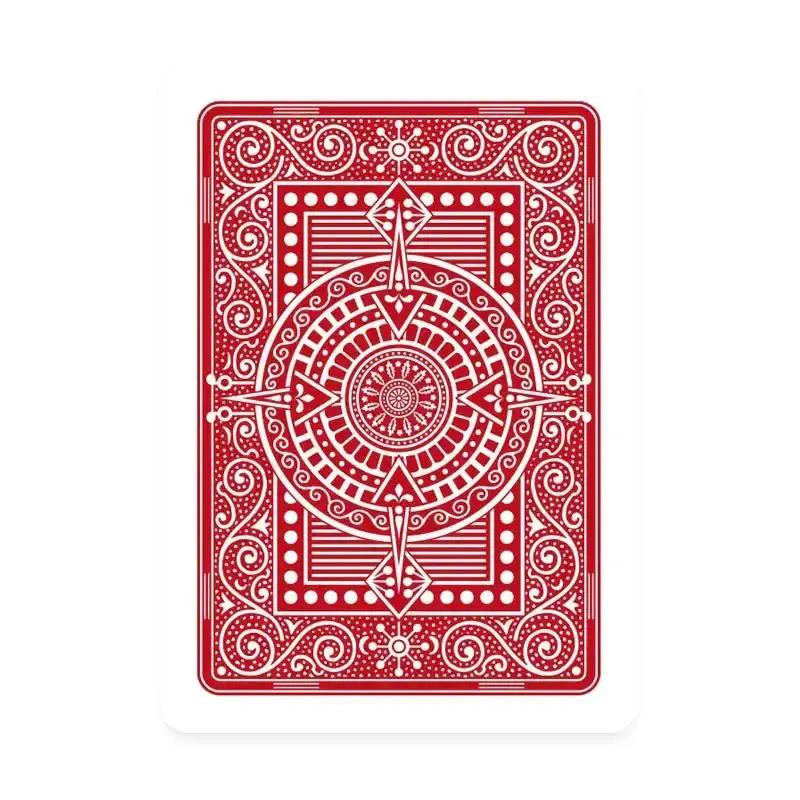 Modiano playing cards - Texas Poker 2 Jumbo index Red by Difatta