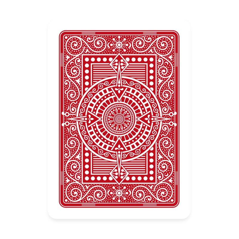 Modiano playing cards - Texas Poker 2 Jumbo index Red