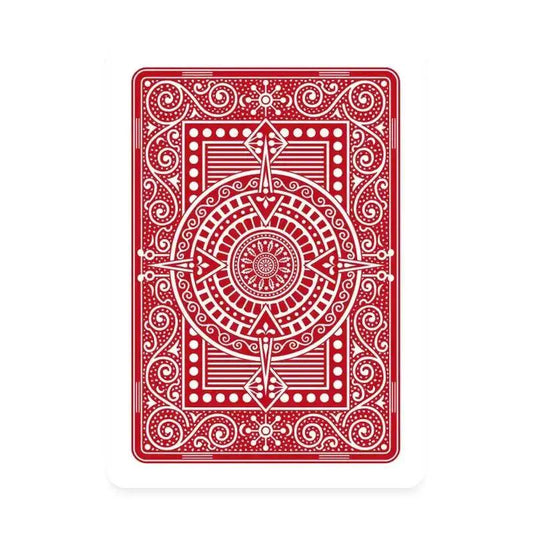 Modiano playing cards - Texas Poker 2 Jumbo index Red by Difatta