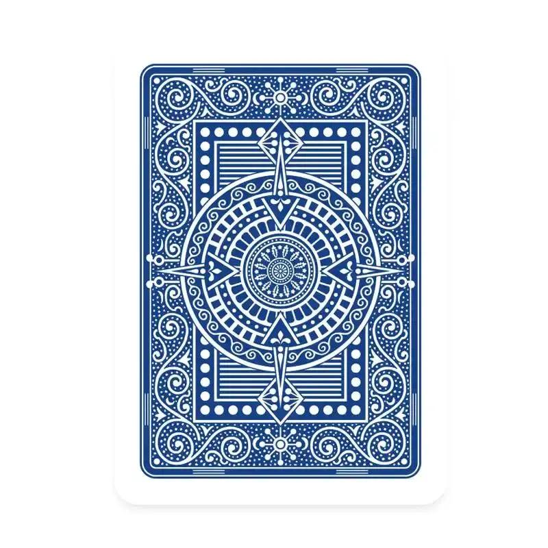 Modiano playing cards - Texas Poker 2 Jumbo index Blue by Difatta
