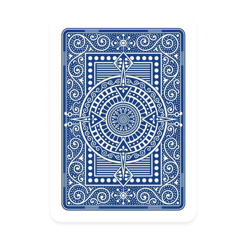 Modiano playing cards - Texas Poker 2 Jumbo index Blue