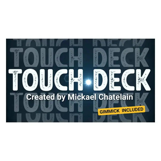 Touch Deck Zaubertrick von Mickael Chatelain, Gimmick inklusive, Zauberkarten Produktbild