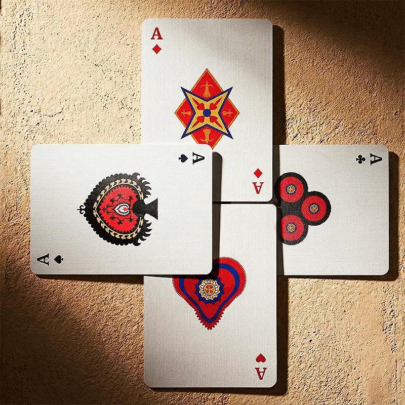 Vertiga Central Asia Edition Playing Cards by Difatta