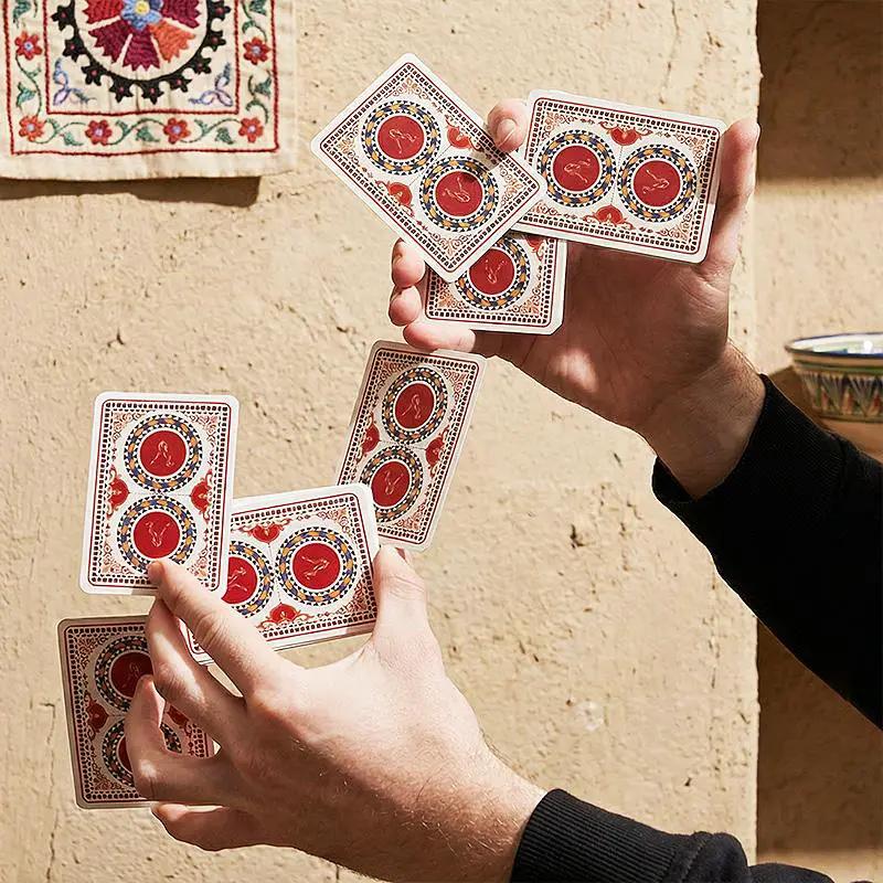 Vertiga Central Asia Edition Playing Cards by Difatta
