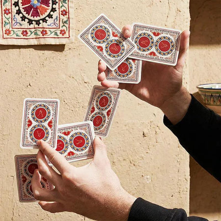 Vertiga Central Asia Edition Playing Cards by Difatta