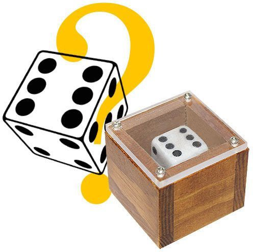 Würfel für unmögliche Vorhersage - DeinZaubershop.com