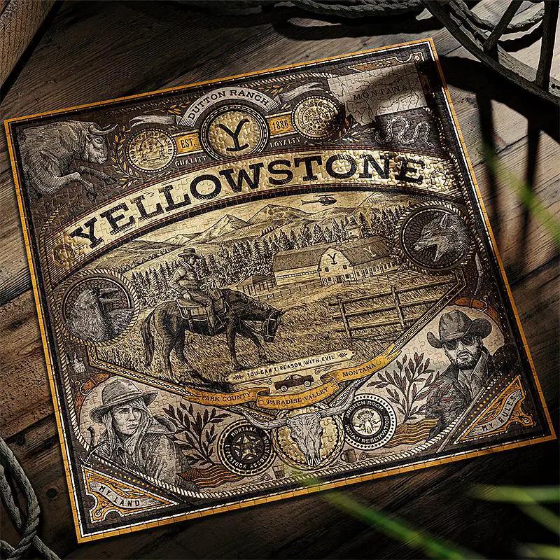 Yellowstone Jigsaw Puzzle by Difatta