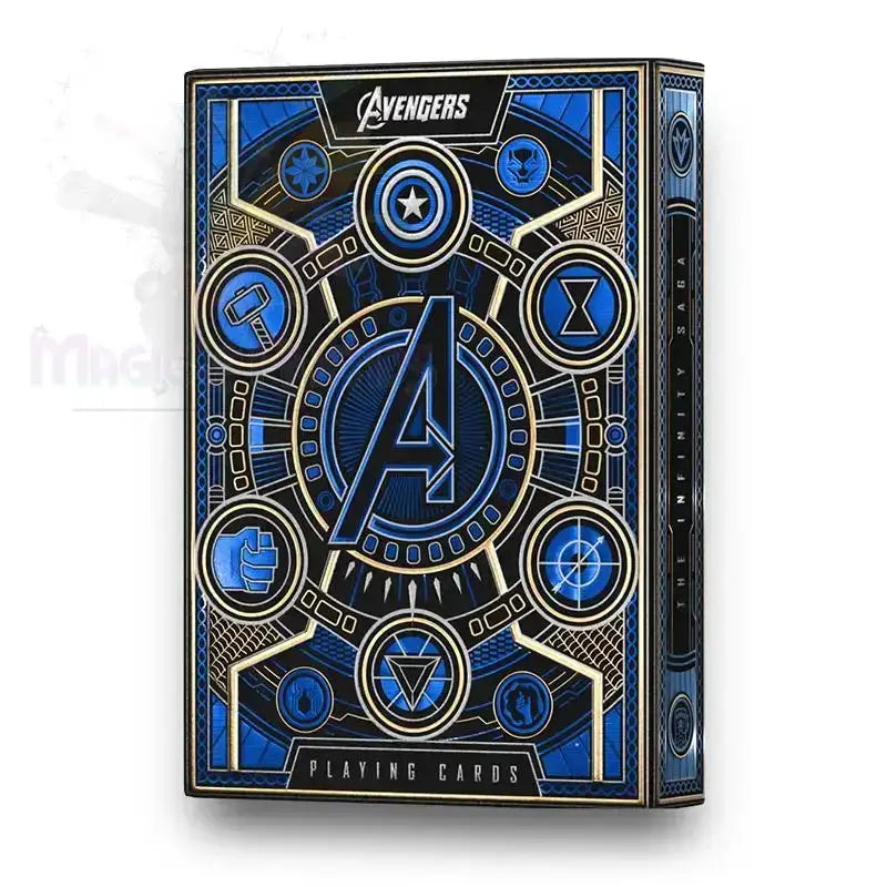 Avengers Blue Playing Cards by Theory11 by Difatta