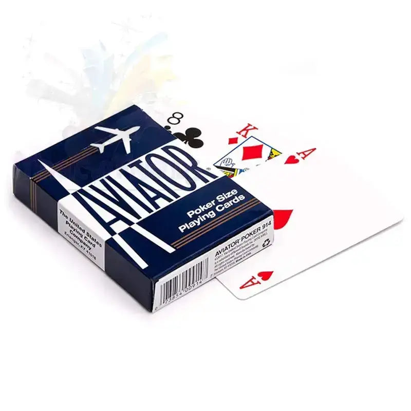 Aviator - Poker size - Blue by Difatta