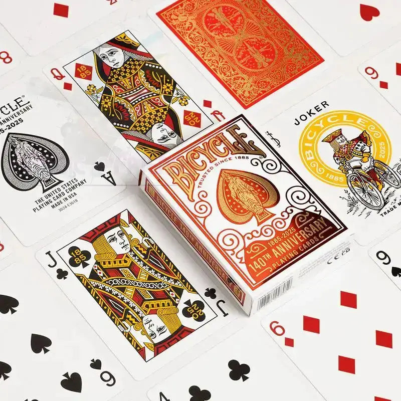 Bicycle - 140th Anniversary Playing Cards by Difatta