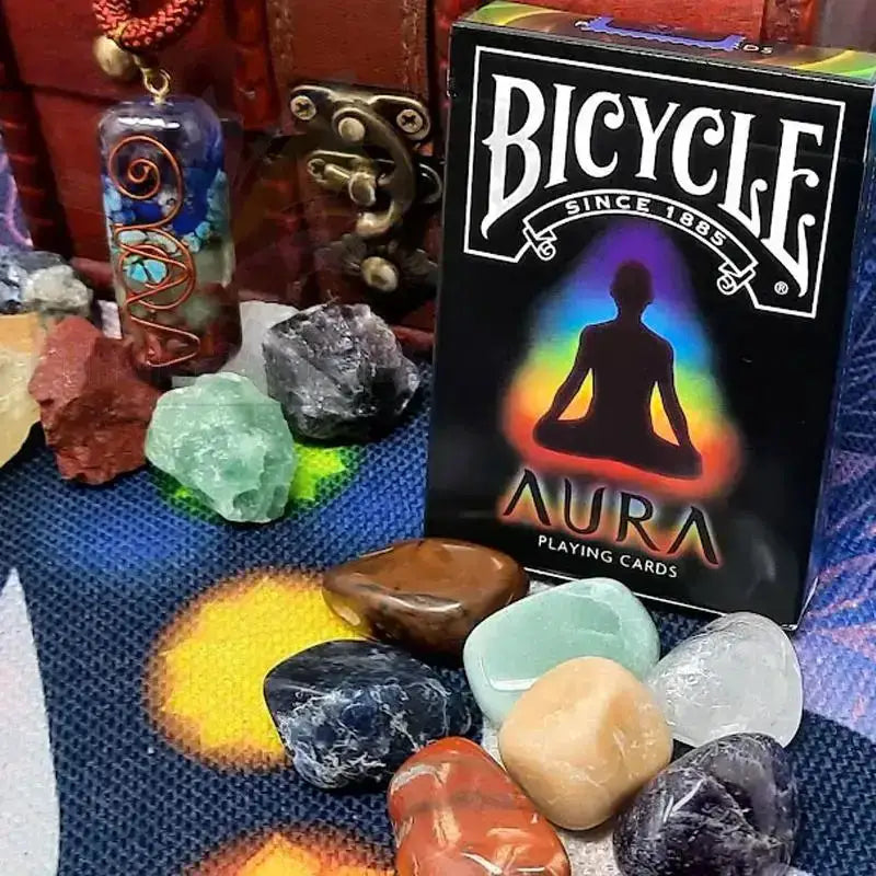 Bicycle Aura Playing Cards by Difatta