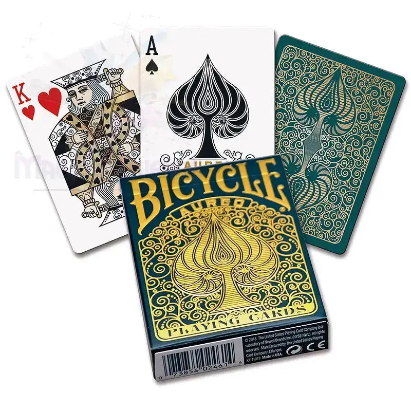 Bicycle - Aureo Playing Cards by Difatta