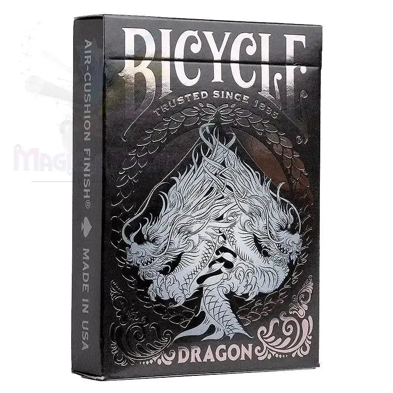 Bicycle - Black Dragon Playing Cards by Difatta