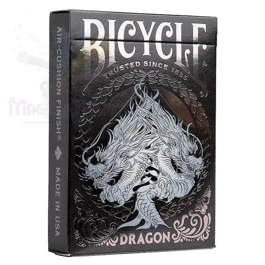 Bicycle - Black Dragon Playing Cards by Difatta
