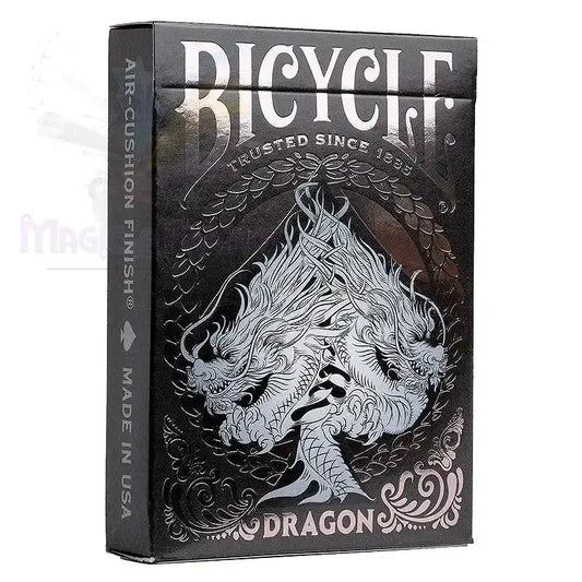 Bicycle - Black Dragon Playing Cards by Difatta
