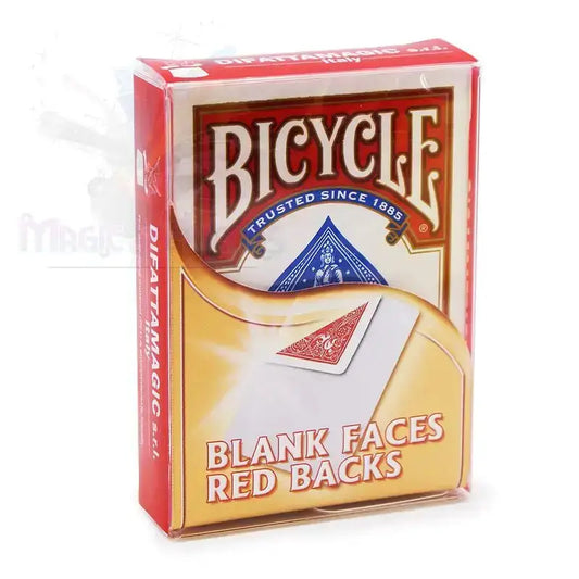 Bicycle - Blank faces/Red backs by Difatta