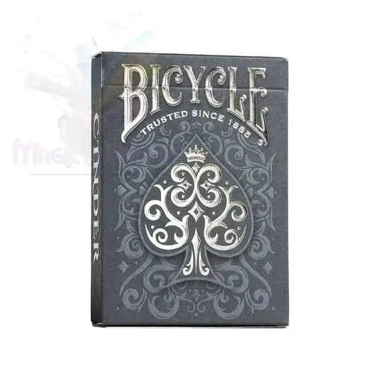 Bicycle - Cinder Playing Cards by Difatta