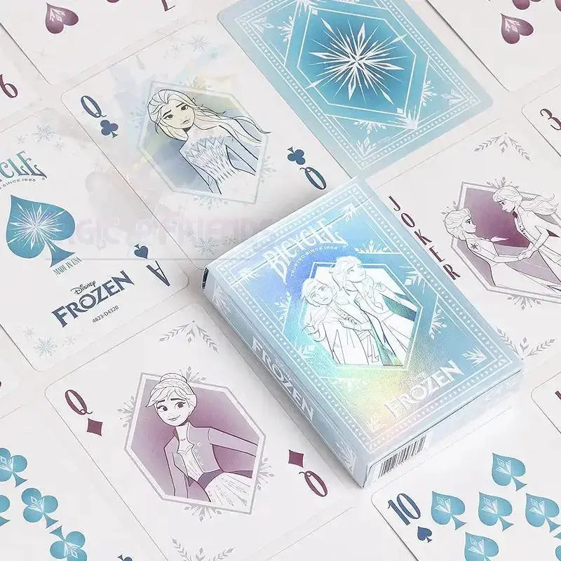 Bicycle - Disney Frozen Inspired Playing Cards by Difatta