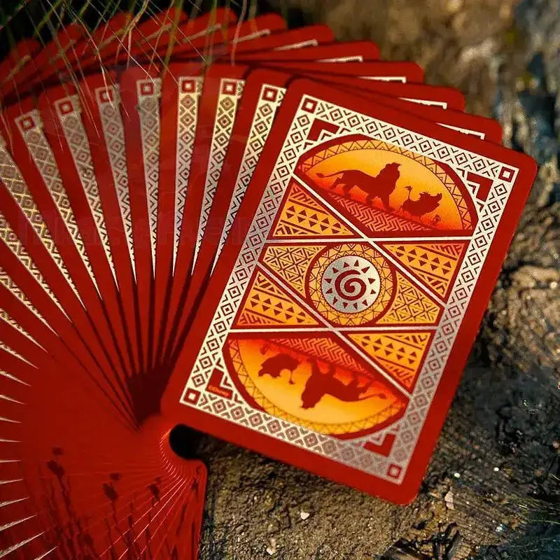 Bicycle - Disney Lion King Playing Cards by Difatta