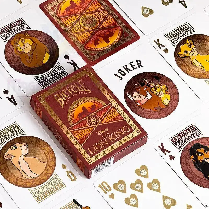 Bicycle - Disney Lion King Playing Cards by Difatta