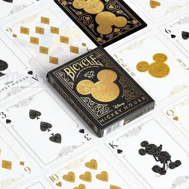Bicycle - Disney Mickey Mouse Black and Gold by Difatta