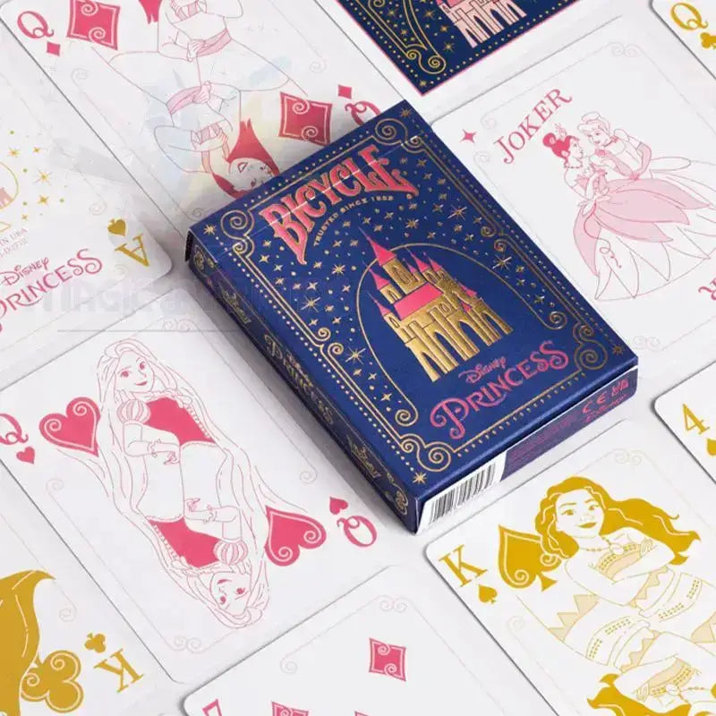 Bicycle - Disney Princess Inspired Playing Cards (Blu) by Difatta