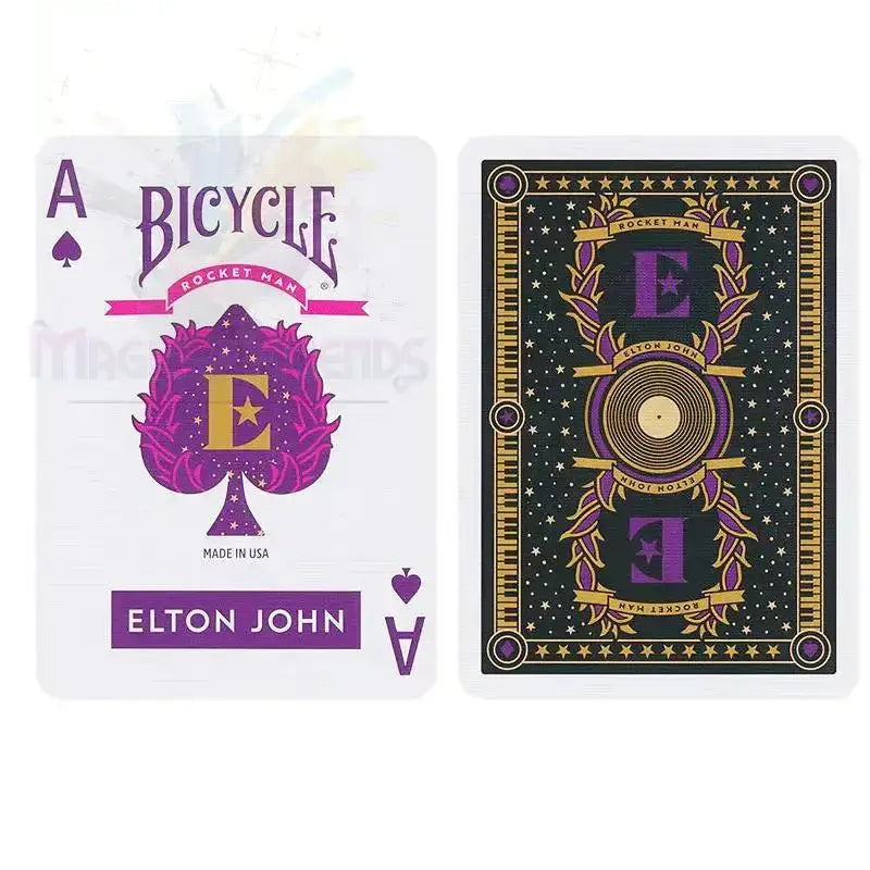 Bicycle - Elton John Playing Cards by Difatta