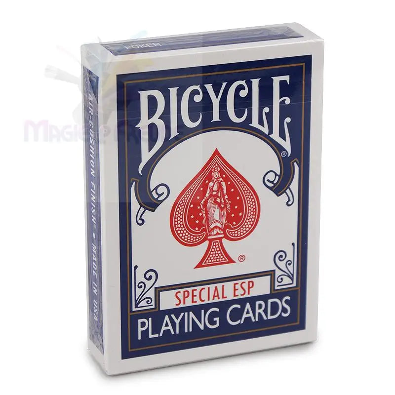 Ein versiegeltes Deck von Bicycle Special ESP Spielkarten.
