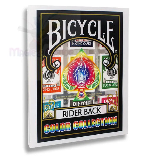 Ein Bicycle Rider Back Color Collection Spielkartenset.