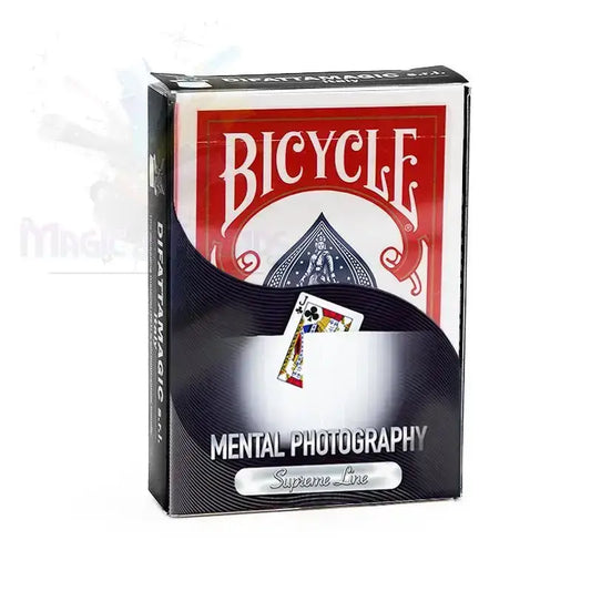 Bicycle - Mental Photography deck Supreme Line - Red Back by Difatta