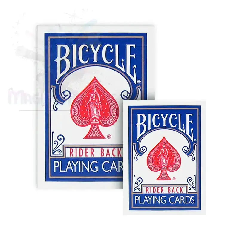 Bicycle - Mini Playing Cards - Blue back by Difatta