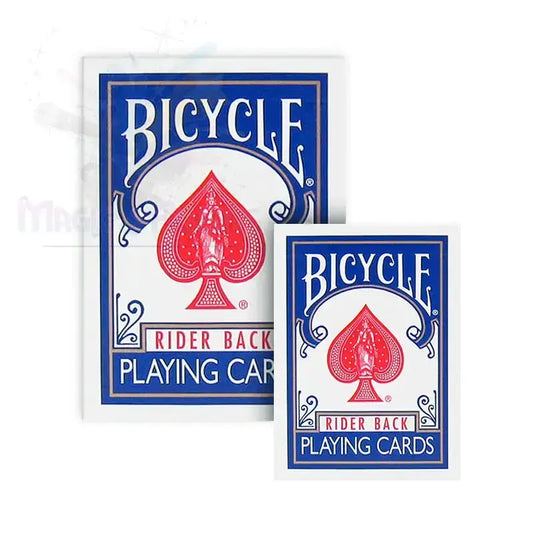 Bicycle - Mini Playing Cards - Blue back by Difatta